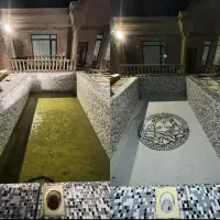 جارو استخر ونظافت استخر