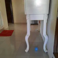 فروش کنسول سفید بهمراه آیینه|بوفه، ویترین، کنسول|شیراز, شهرک والفجر|دیوار