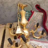 لوستر 6 شاخ|لوستر و چراغ آویز|نیشابور, سرآب کوشک|دیوار