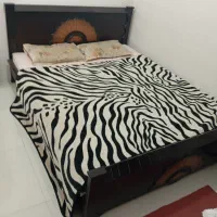 تخت خواب دونفره چوب