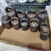 سنگهای ترازو قدیمی|کلکسیون اشیاء عتیقه|تبریز, |دیوار