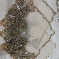 رومیزی سنگدوزی شده|پرده، رانر، رومیزی|دورود, |دیوار