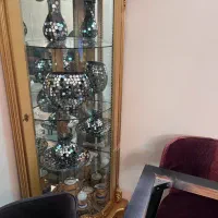 بوفه چوب راش گوشه