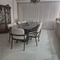 میز نهارخوری ۱۲ نفره چوب راش، کاملا نو