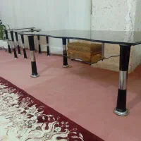 میز جلو مبلی همراه با سه میز عسلی|مبلمان خانگی و میز عسلی|شهرضا, |دیوار