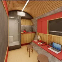 تولید اقامتگاه لوله ای کابک از جنس بتن مسلح|مصالح و تجهیزات ساختمان|کلارآباد, |دیوار