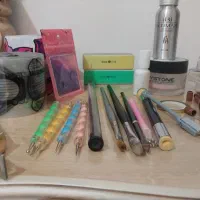 وسایل کاشت ناخن|آرایشی، بهداشتی، درمانی|خمینیشهر, |دیوار