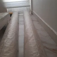 فرش محتشم ۹ متری کاشان ۱۲۰۰ شانه گل برجسته   اکبند