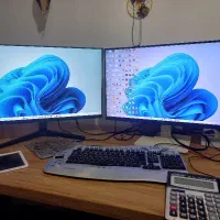 کامپیوتر قدرتمند رندر گیمینگ دومانیتور 27