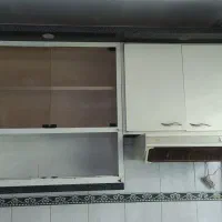 کابینت فلزی با هود آشپزخانه