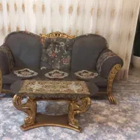 مبلمان ۷ نفره همراه با میز عسلی