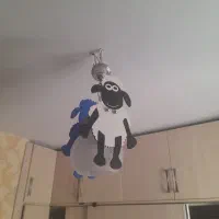 لوستر کودک|لوستر و چراغ آویز|تهران, خاک سفید|دیوار