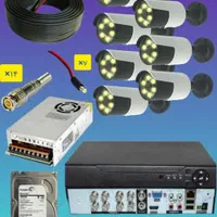 پک کامل دوربین مداربسته ۷تاییTyco techپروژکتوردار