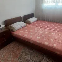 تخت و خواب و کمد لباس چوب