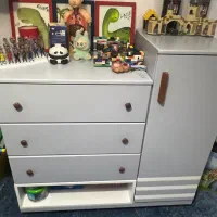 تخت و دراور کودک|اسباب و اثاث بچه|آمل, |دیوار