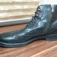 *نیم بوت چرم مردانه خارجی*|کیف، کفش، کمربند|همدان, |دیوار