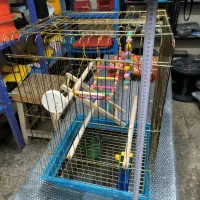 قفس بزرگ فانتزی|لوازم جانبی حیوانات|اصفهان, جوزدان الیادران|دیوار