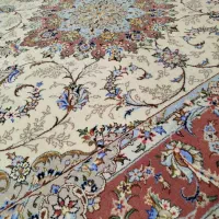 فرش ۶ متری جفت کاشان دستباف