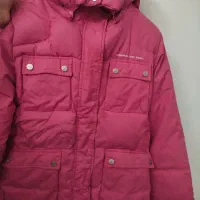 کاپشن دخترانه رنگ صورتی