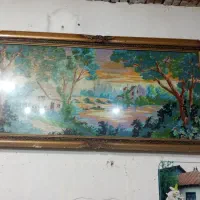 تابلو فرش ۳۰ ساله