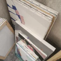 بوم کارکرده و نو نقاشی|لوازم التحریر|تهران, جنت‌آباد جنوبی|دیوار