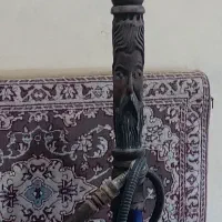 قلیان دوسیب چوب گردو
