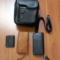 کیف چرم 4 تکه مدل jeep|کیف، کفش، کمربند|بوشهر, |دیوار