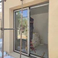 درب وپنجره دوجداره upvc آلومینیوم توری ترمالبریک|خدمات پیشه و مهارت|اراک, |دیوار