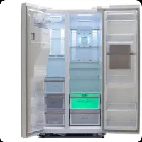 اسنوا سفیدمتالیک سایدبای ساید|یخچال و فریزر|رزن, |دیوار