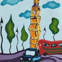 تابلو نقاشی|تابلو، نقاشی، عکس|برخوار, |دیوار