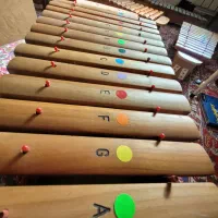 ساز زالیفون و متالوفون رها با پایه