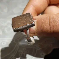 دوانگشتر عتیقه و یک تسبیح یسر گران بها|کلکسیون اشیاء عتیقه|اهواز, گلستان|دیوار