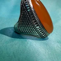 عقیق بادامی عسلی