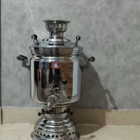 فروش سماور بزرگ کاملانوواستفاده نشده|سماور، چایساز، قهوهساز|باسمنج, |دیوار
