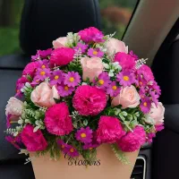 سبد گل اماده ویژه همکاران گل فروش|گل مصنوعی|سنندج, |دیوار