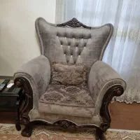 فروش یک دست مبلمان ۹ نفره کلاسیک|مبلمان خانگی و میز عسلی|شیراز, چنچنه|دیوار