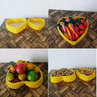 سبد هایه تریکویی بسیار زیبا و کاربردی