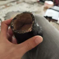 ظرف سفالی لعاب شده دفرمه طرح|صنایع دستی و سایر لوازم تزئینی|سمنان, |دیوار