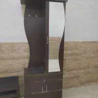 بوفه آیینه دار و میز تلویزیون