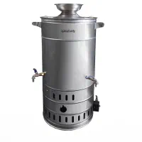 سماور هیئتی 90 لیتری تنوره دار