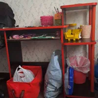 میزکامپیوتر وصندلی وکمد بچه|میز تحریر و کامپیوتر|رشت, پیرکلاچای|دیوار