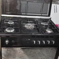 %گاز پنج شعله در حد نو فندک دار طرح فر %|اجاق گاز و لوازم برقی پخت‌وپز|داراب, |دیوار