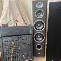 یک جفت باند jbl جیبیال ، یک میکسر fbt|سیستم صوتی خانگی|مشهد, سجاد شهر|دیوار