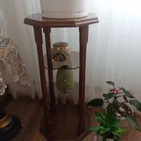 میز چوبی تمام چوب است برای