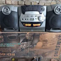 ظبط سامسونگ aux خور همراه جعبه درحد نو