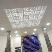سقف کاذب و کاغذ دیواری و رنگ آمیزی