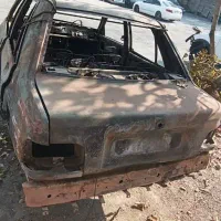 پراید ۱۳۱ مدل ۹۵ سوخته،تصادفی،چپی|خودرو سواری و وانت|ری, جوانمرد قصاب|دیوار