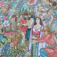 تابلوفرش نفیس|تابلو فرش|اردبیل, |دیوار