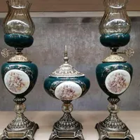لوستر وشمعدان وشکلات خوری ست