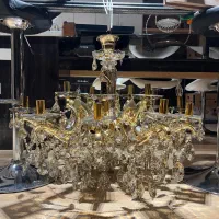 ست لوستر،آواژور و دیوارکوب کریستالی